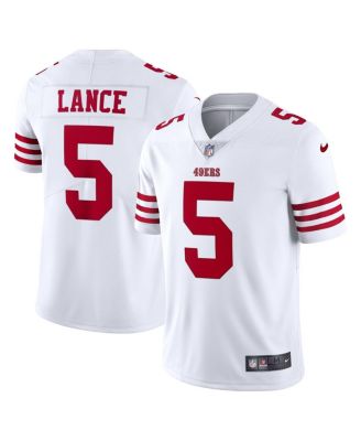 Men s Nike Trey Lance White San Francisco 49ers Vapor Limited Jersey Macy s