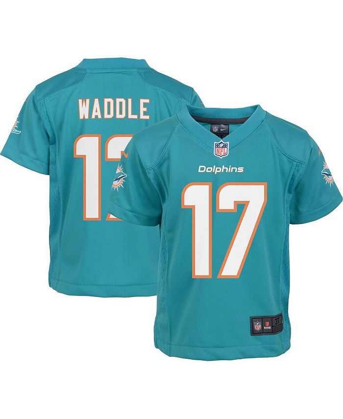 Nike Preschool Boys and Girls Jaylen Waddle Aqua Miami Dolphins Game Jersey  - Macy's