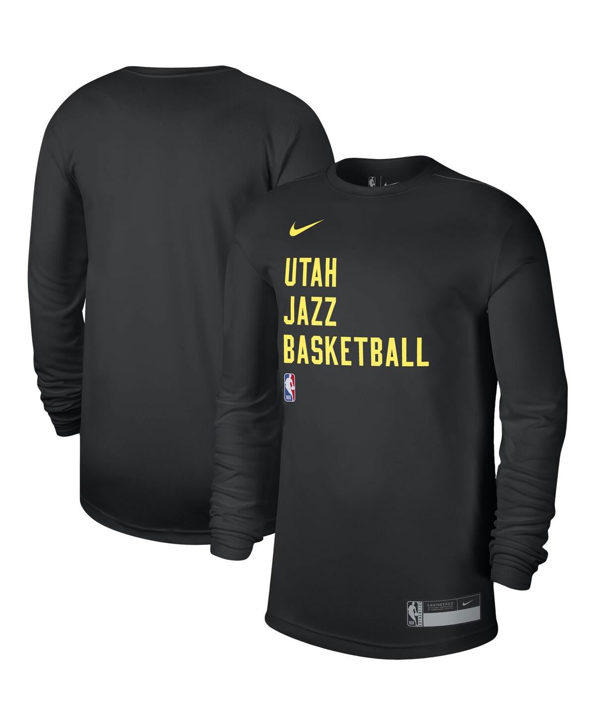Men's and Women's NikeUtah Jazz 2023 Legend On-Court Practice long sleeve - Black