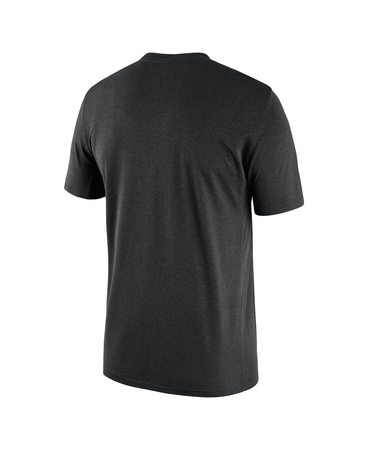 Nike Men's  Navy Indiana Pacers 2023/24 Sideline Legend Performance Practice T-shirt In Black