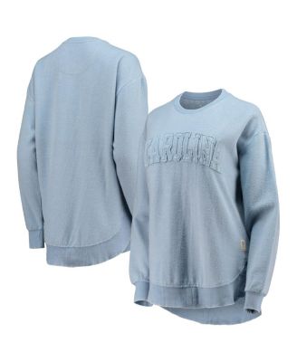 Women's Carolina Blue North Carolina Tar Heels Ponchoville Pullover Sweatshirt