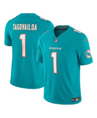 Men's Tua Tagovailoa Aqua Miami Dolphins Vapor F.U.S.E. Limited Jersey