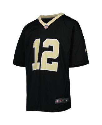 Big Boys Chris Olave Black New Orleans Saints Game Jersey