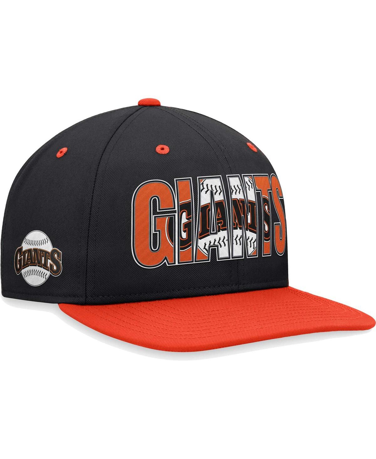 Shop Nike Men's  Black San Francisco Giants Cooperstown Collection Pro Snapback Hat
