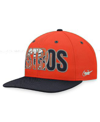 Men's Orange Houston Astros Cooperstown Collection Pro Snapback Hat