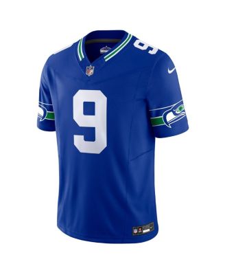 Men's Kenneth Walker III Royal Seattle Seahawks Throwback Vapor F.U.S.E. Limited Jersey