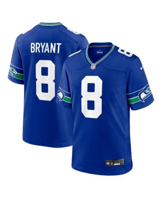 Men's Coby Bryant Royal Seattle Seahawks Throwback Player Game Jersey