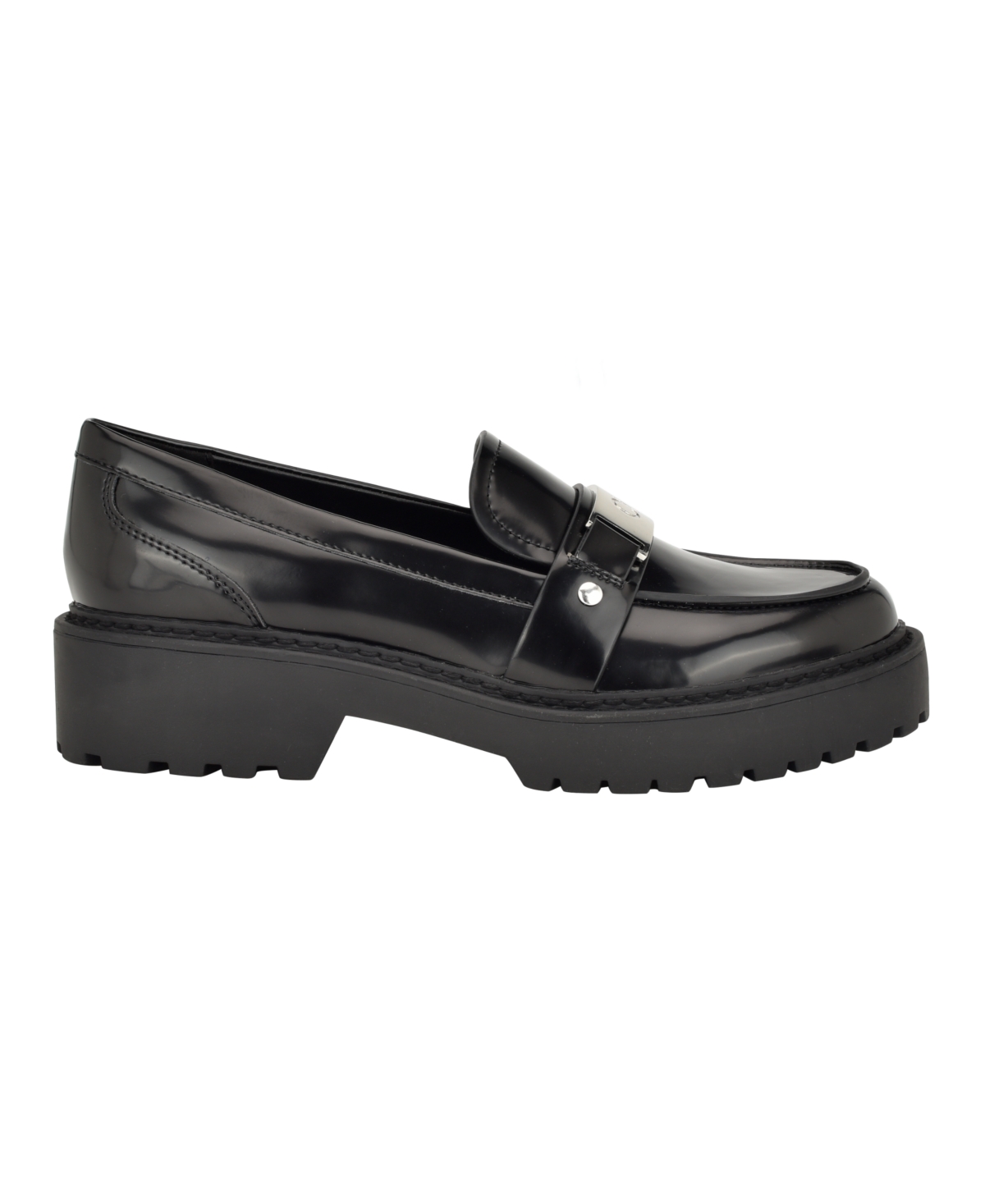 Calvin Klein Women's Suzette Slip-On Lug Sole Casual Loafers