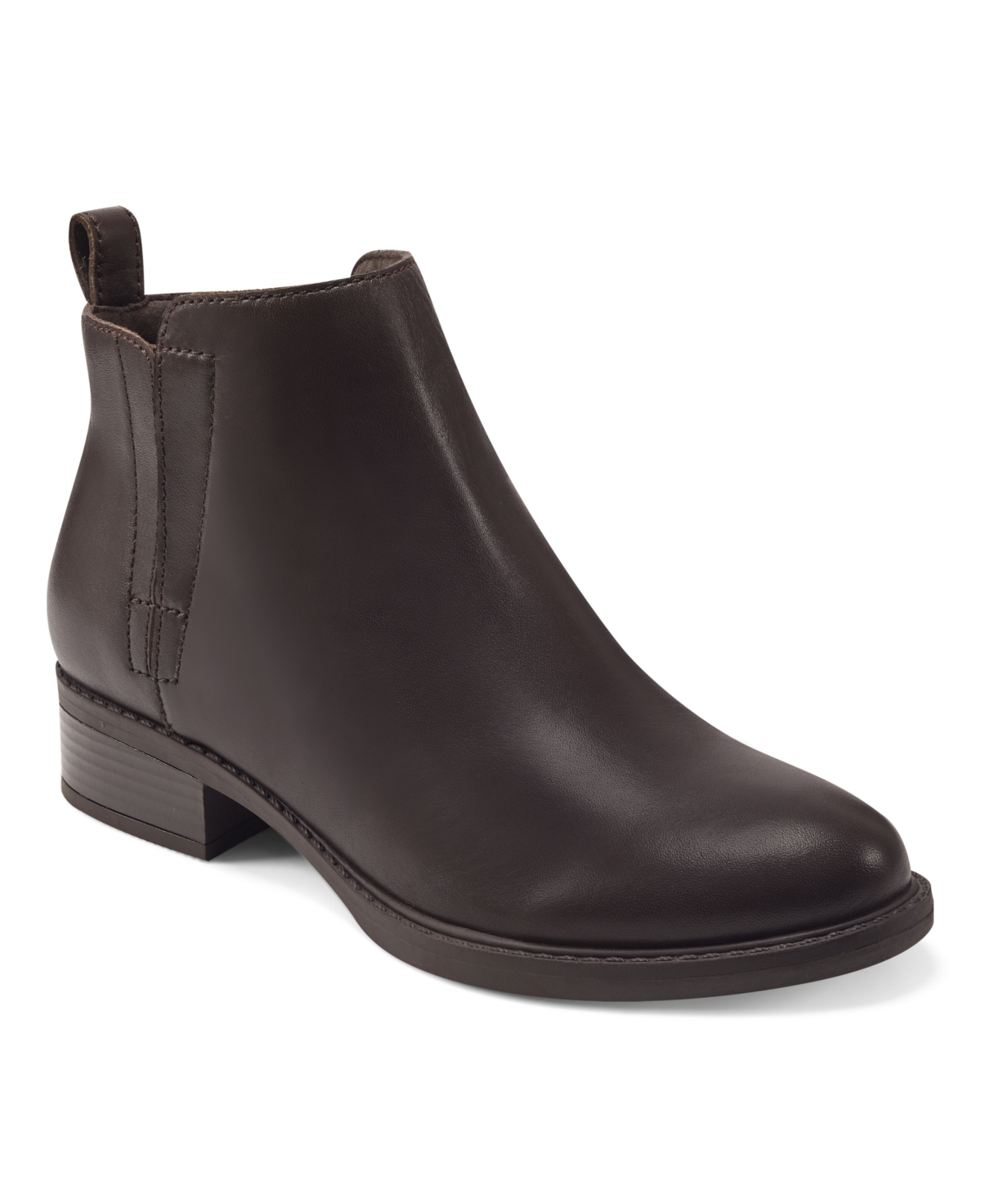 Women's Larime Ankle Booties - Dark Brown Leather
