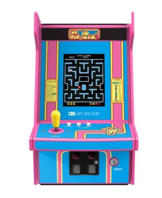 Micro Player Pro 6.7" Ms. Pac-Man Portable Retro Arcade Game