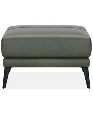Keery 32" Leather Ottoman