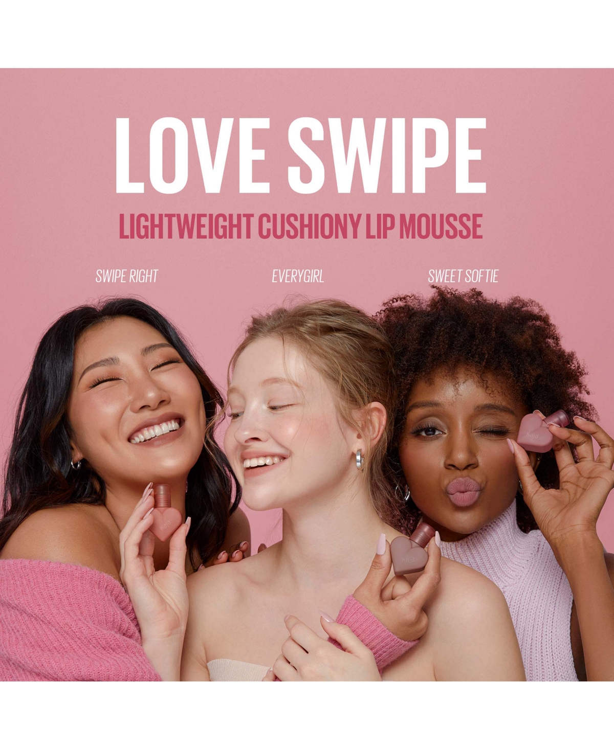 Kaja Love Swipe Lightweight Cushiony Lip Mousse, oz.