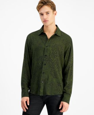 CRWTH - Men's Leopard-Print Shirt