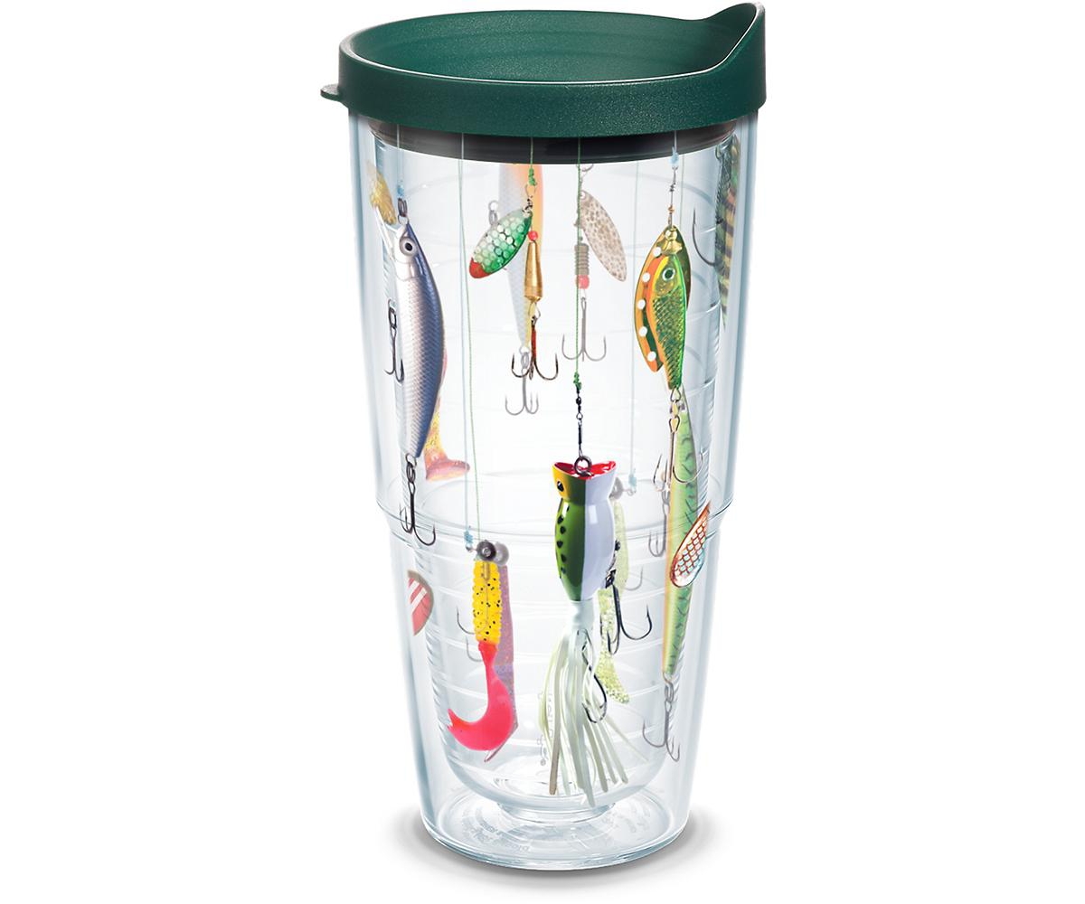 Tervis Tumbler Tervis Fishing Lures Made In Usa Double Walled Insulated Tumbler Travel Cup Keeps Drinks Cold & Hot, In Open Miscellaneous