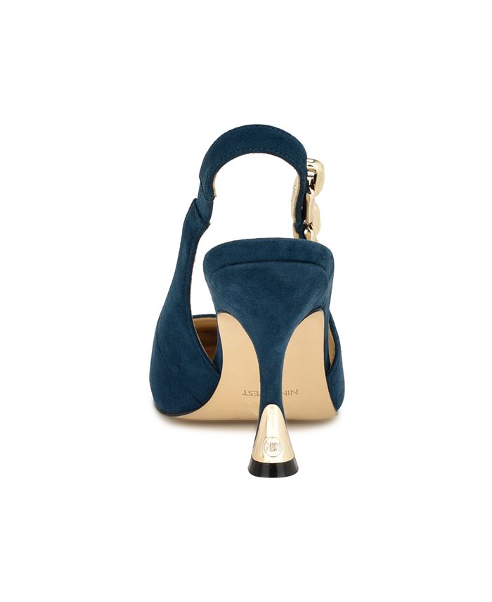 Nine West Women's Veroni Stiletto Slingback Dress Pumps - Macy's