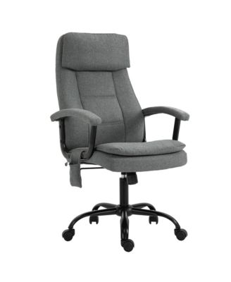 Vinsetto Executive Ergonomic Massage Office Chair with 2-Point Lumbar ...