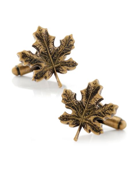 Мужские запонки Cufflinks Inc. 3D Maple Leaf Cufflinks