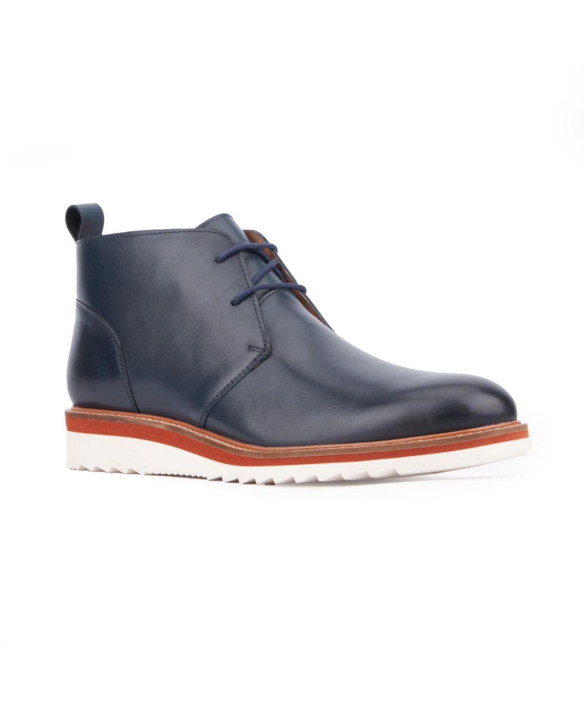 Vintage Foundry Co Men's Leather Lewis Boots In Navy