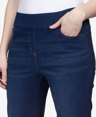 Alfred Dunner Women's Plus-Size Super Stretch Pull-On Pant - Mid-Rise, 26.5" Inseam With Tummy Control
