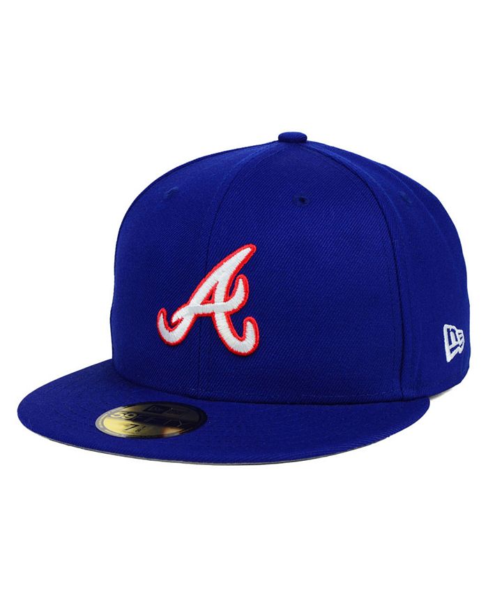 New Era Atlanta Braves Cooperstown Low Profile 59FIFTY Fitted Cap - Macy's