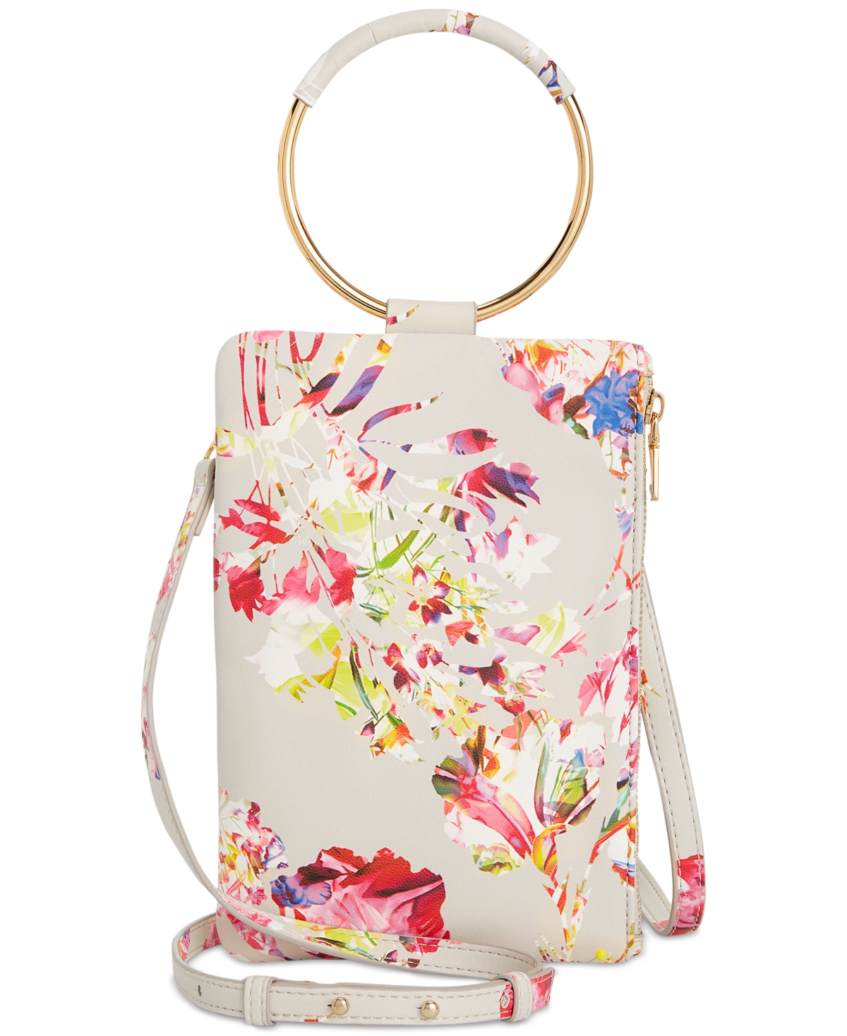 Inc International Concepts Charlii Bangle Crossbody, Created For Macy's In Lana Garden Floral