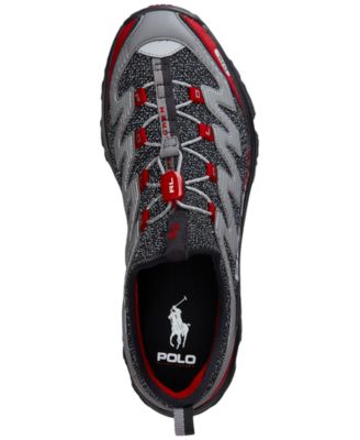 Polo Ralph Lauren Men's Adventure 300lt Slip-on Sneakers In Black,grey ...