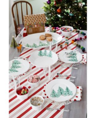 Melamine Lastra Holiday Oval Platter 18''
