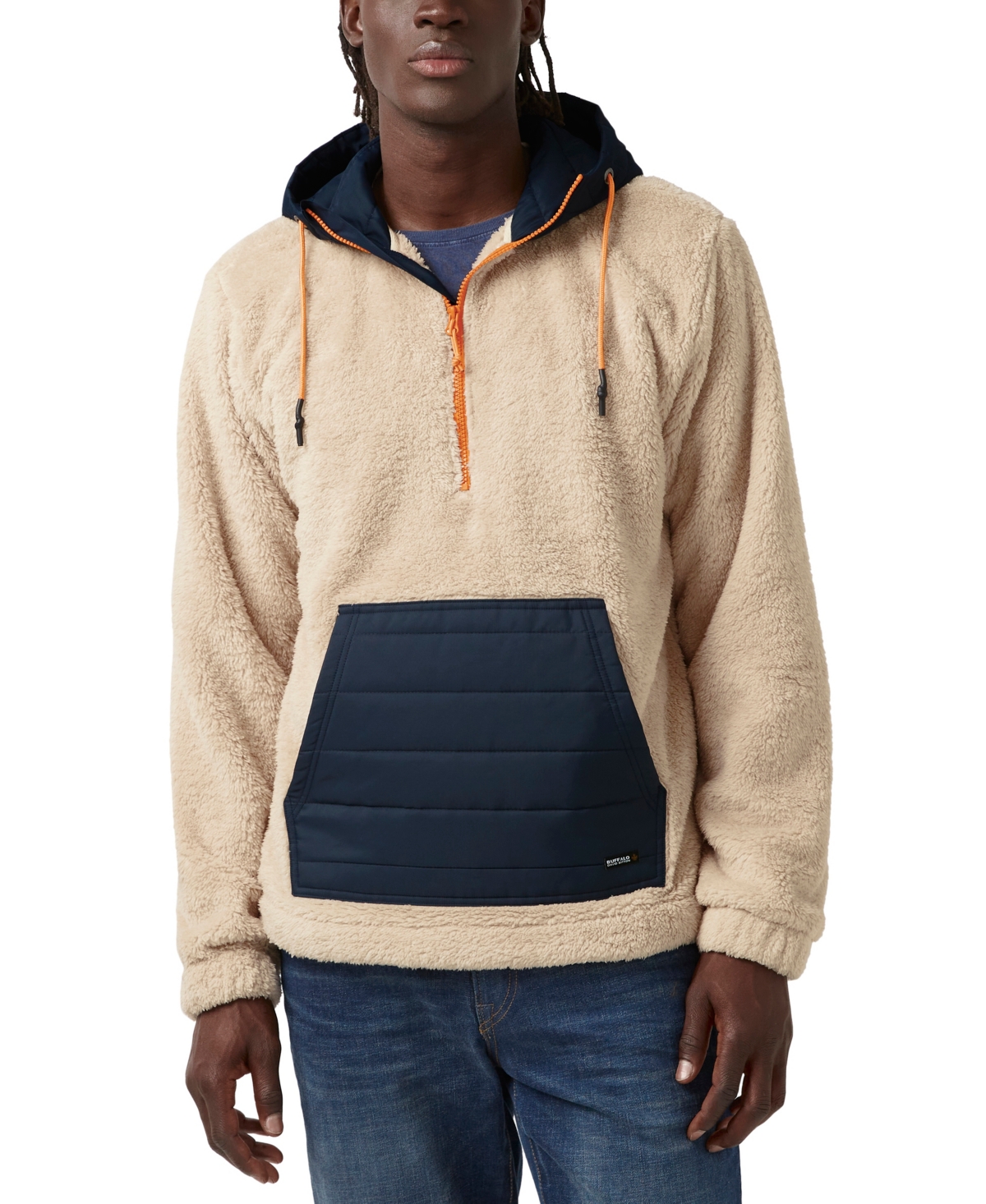 Buffalo David Bitton Men s Fibet Pullover Sweatshirt Smart Closet