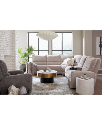 CLOSEOUT! Deklyn 106" 3-Pc. Zero Gravity Fabric Sofa with 2 Power Recliners, Created for Macy's