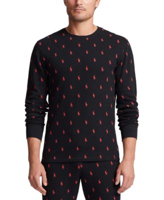 Macy's polo cheap thermal shirts