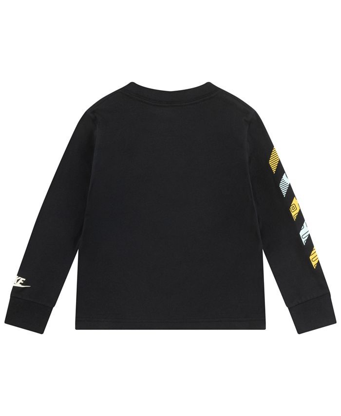 Nike Little Boys Futura Hazard Tread Long Sleeve T-shirt - Macy's