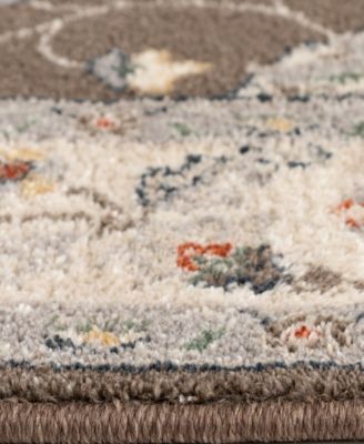 CLOSEOUT! Poise PSE-7203 5'3" x 5'3" Round Area Rug