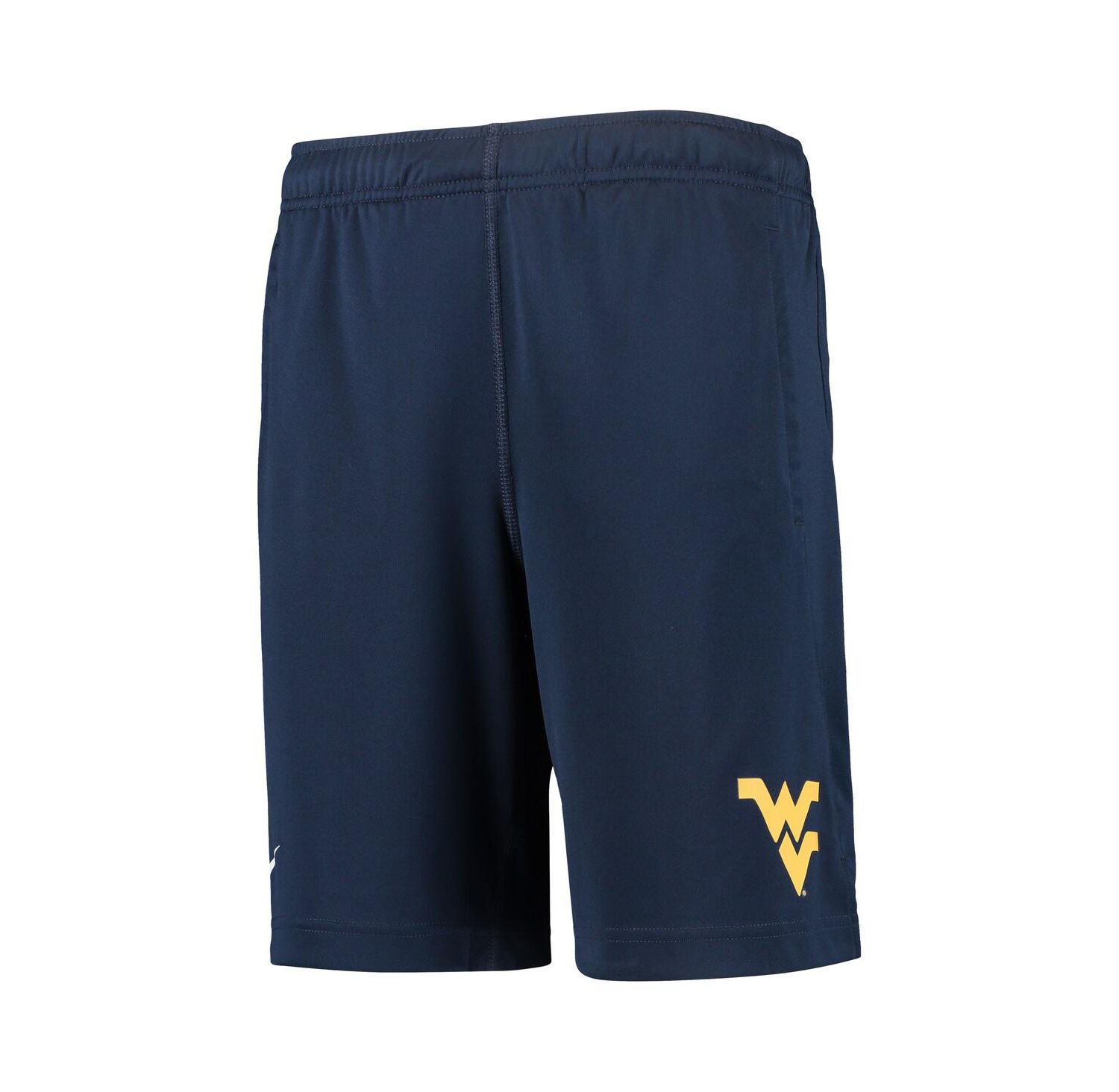 Big Boys Navy West Virginia Mountaineers Performance Fly Shorts