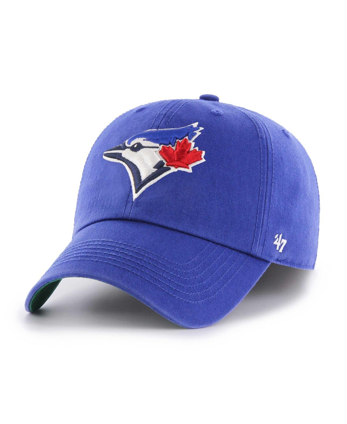 47 Brand Men's ' Royal Toronto Blue Jays Franchise Logo Fitted Hat