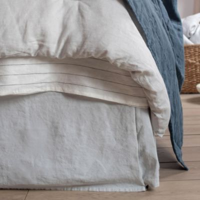 100% French Linen Bedskirt - Queen