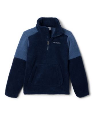 Columbia Big Boys Rugged Ridge III Sherpa Half Zip Jacket Macy's