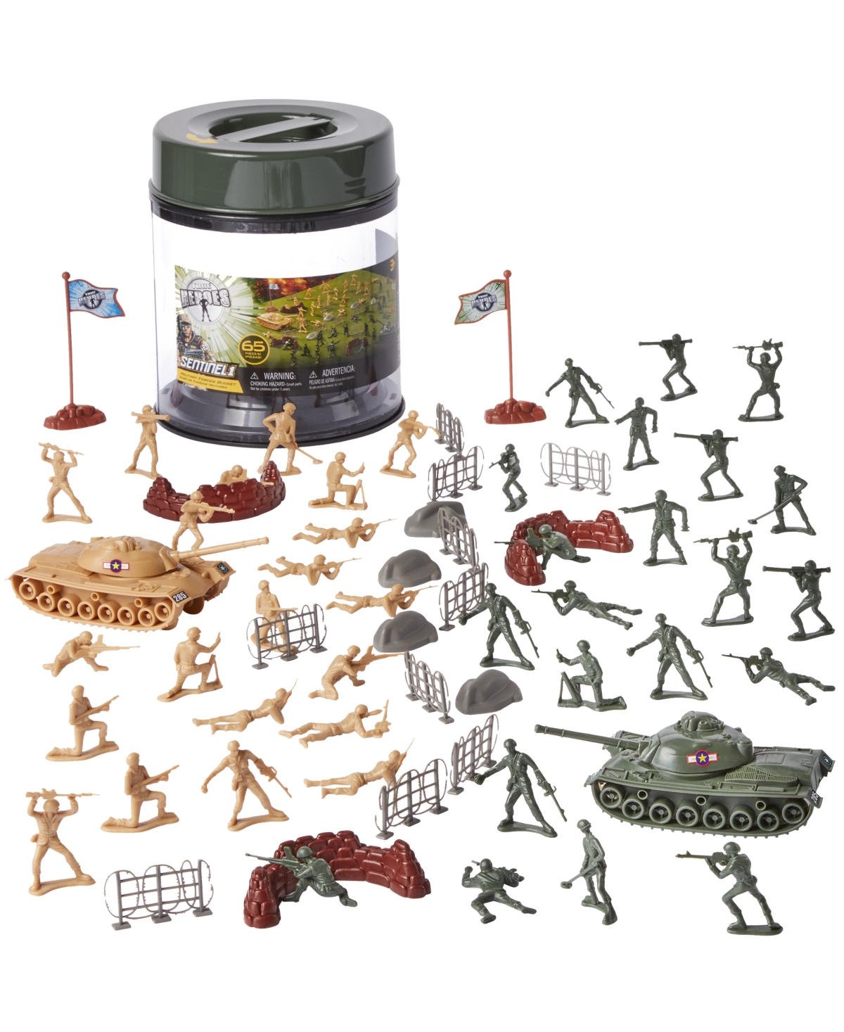 True Heroes Kids' Military-inspired Forces Bucket, Created For You By Toys R Us In Multi