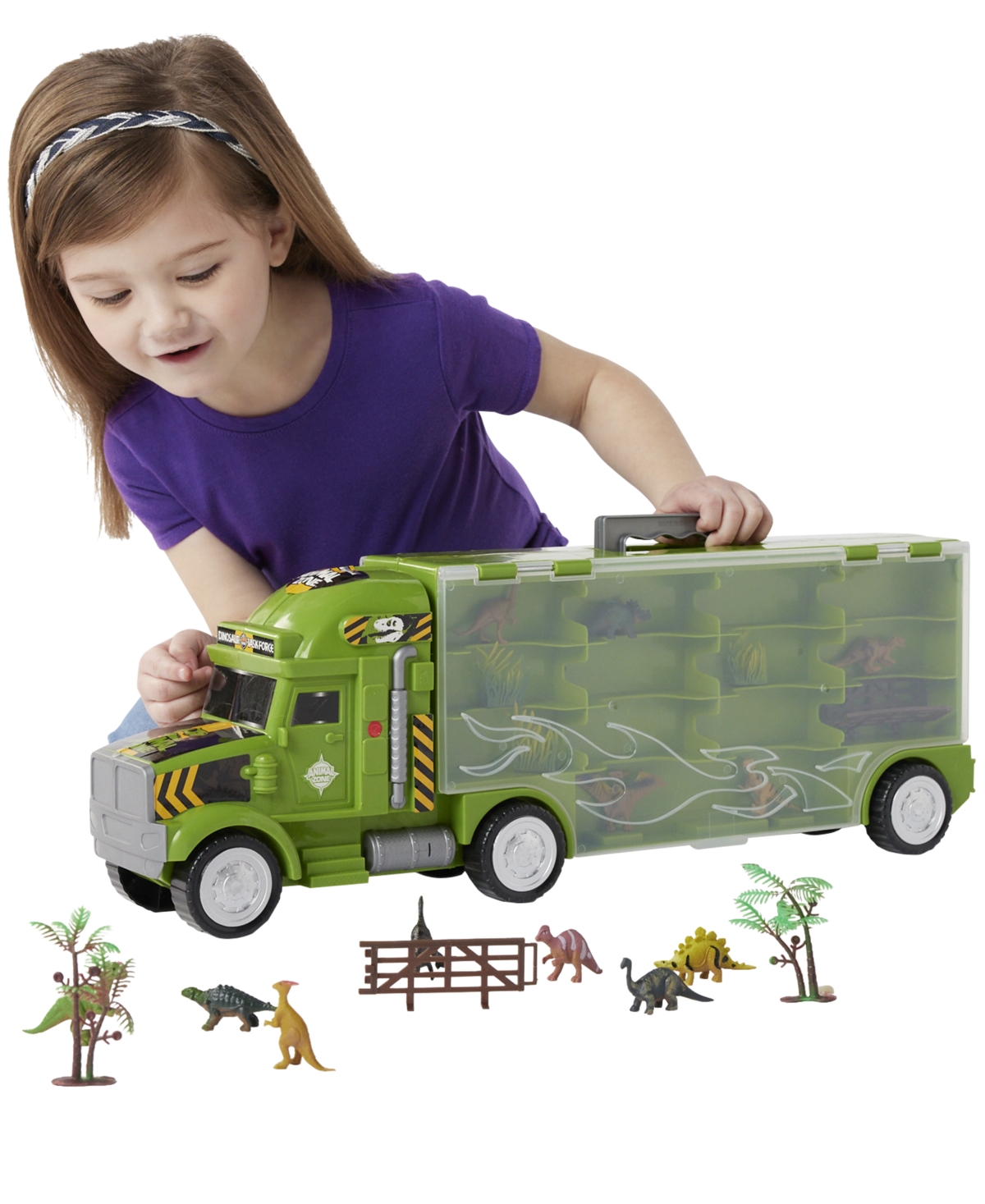 Animal Zone Dino Truck 21pc Set, Created for You by Toys R Us