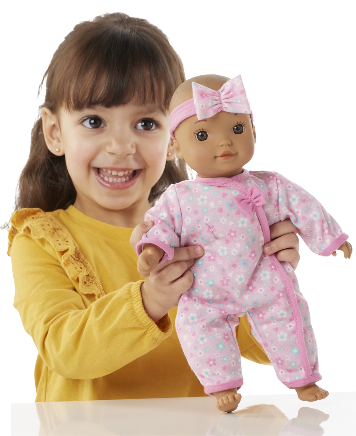 You & Me Chatter And Coo 12" Baby Doll Hispanic, Created for You by Toys R Us