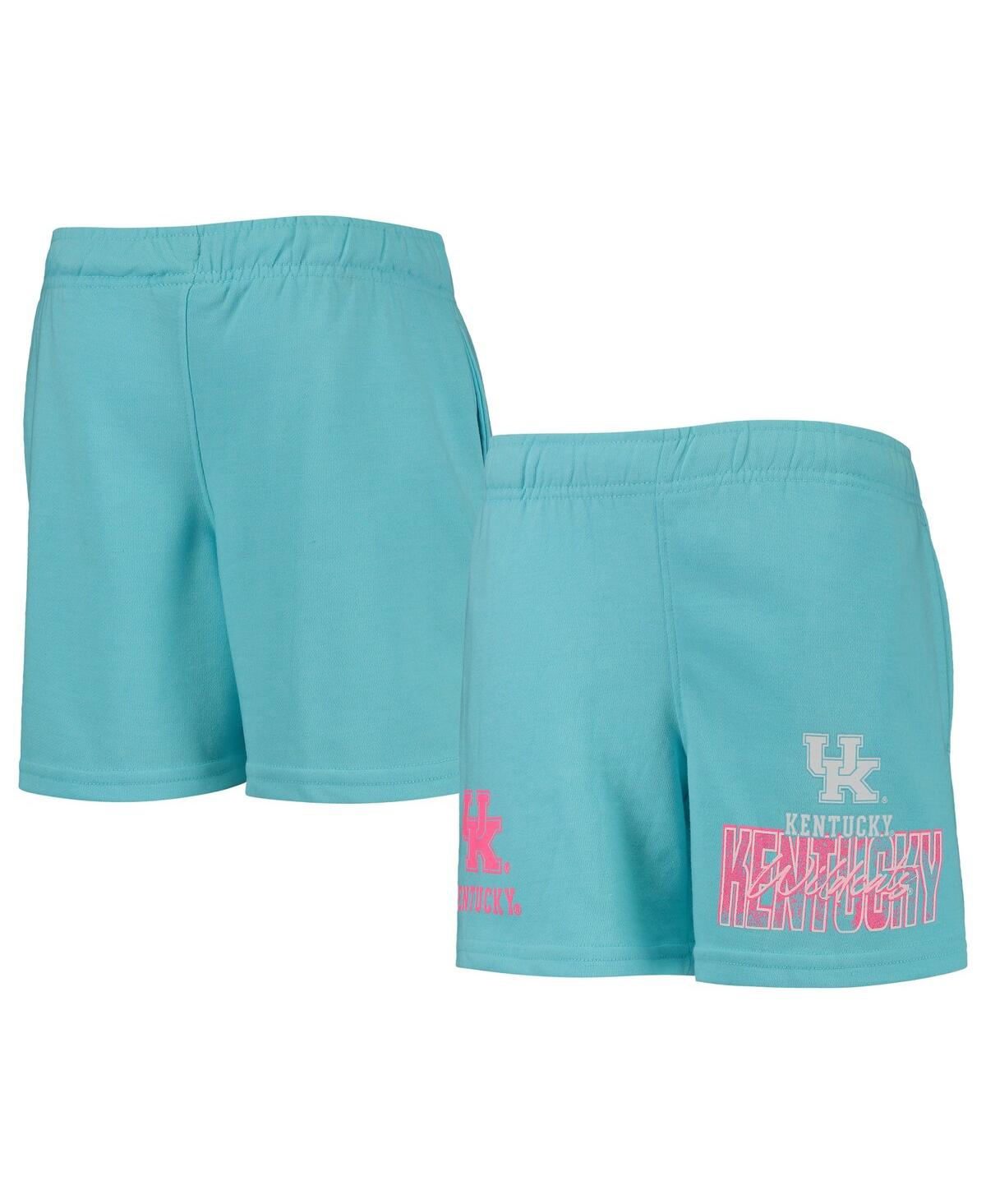 Shop Outerstuff Big Boys Aqua Kentucky Wildcats Super Fresh Neon Daze Shorts