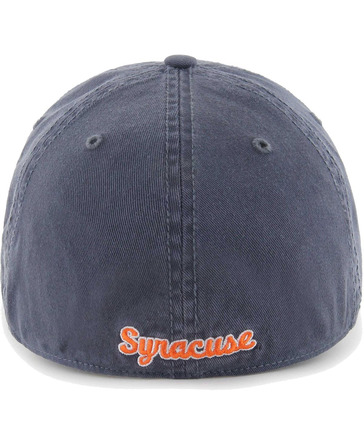 Shop 47 Brand Men's ' Navy Syracuse Orange Franchise Fitted Hat