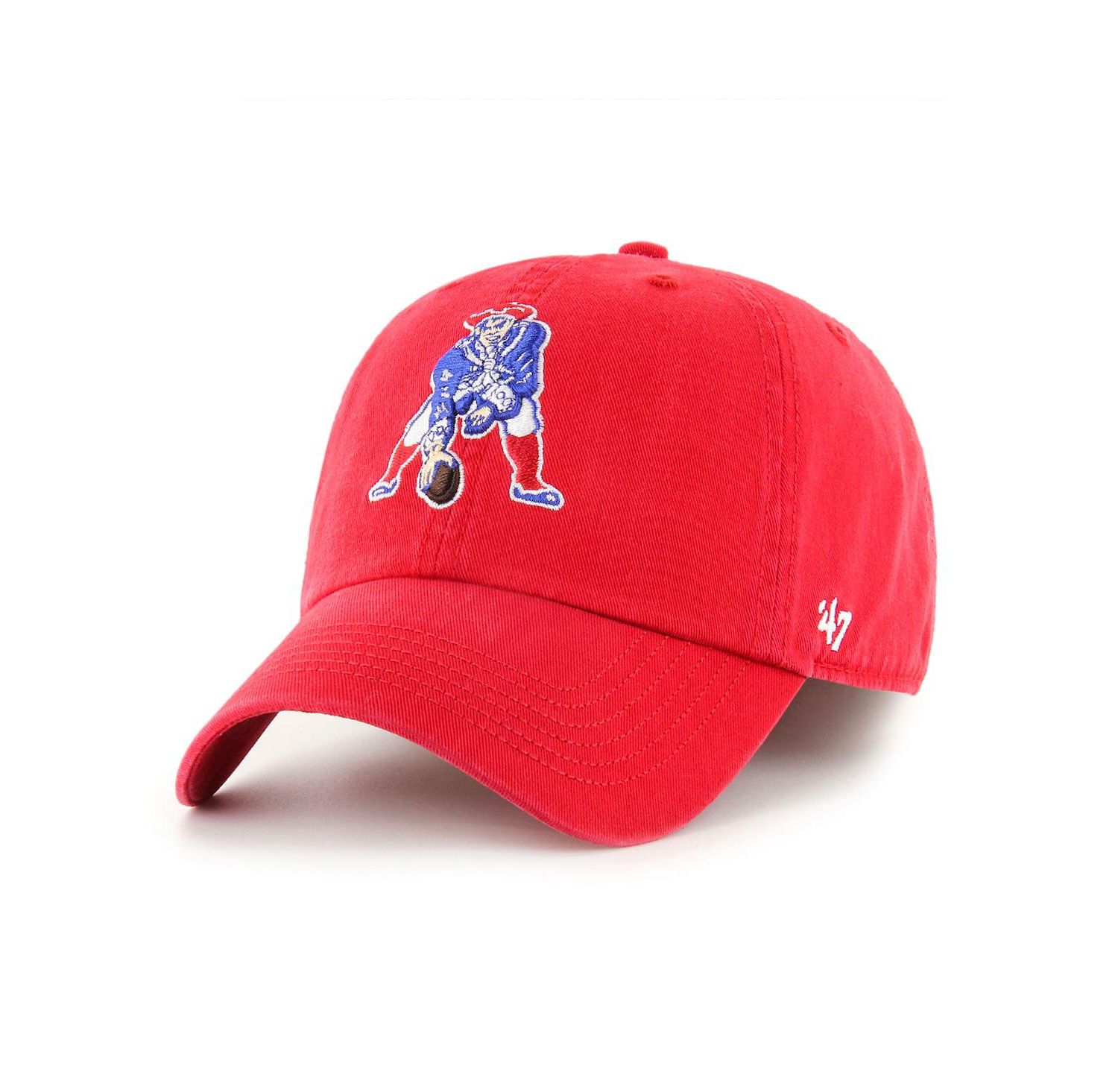 Men's Red New England Patriots Gridiron Classics Franchise Legacy Fitted Hat