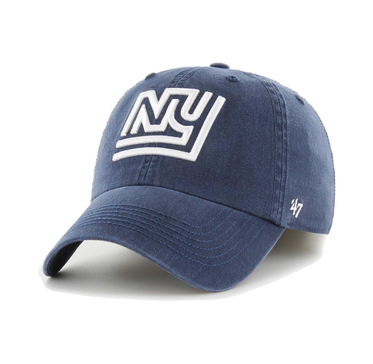 Men's Navy New York Giants Gridiron Classics Franchise Legacy Fitted Hat