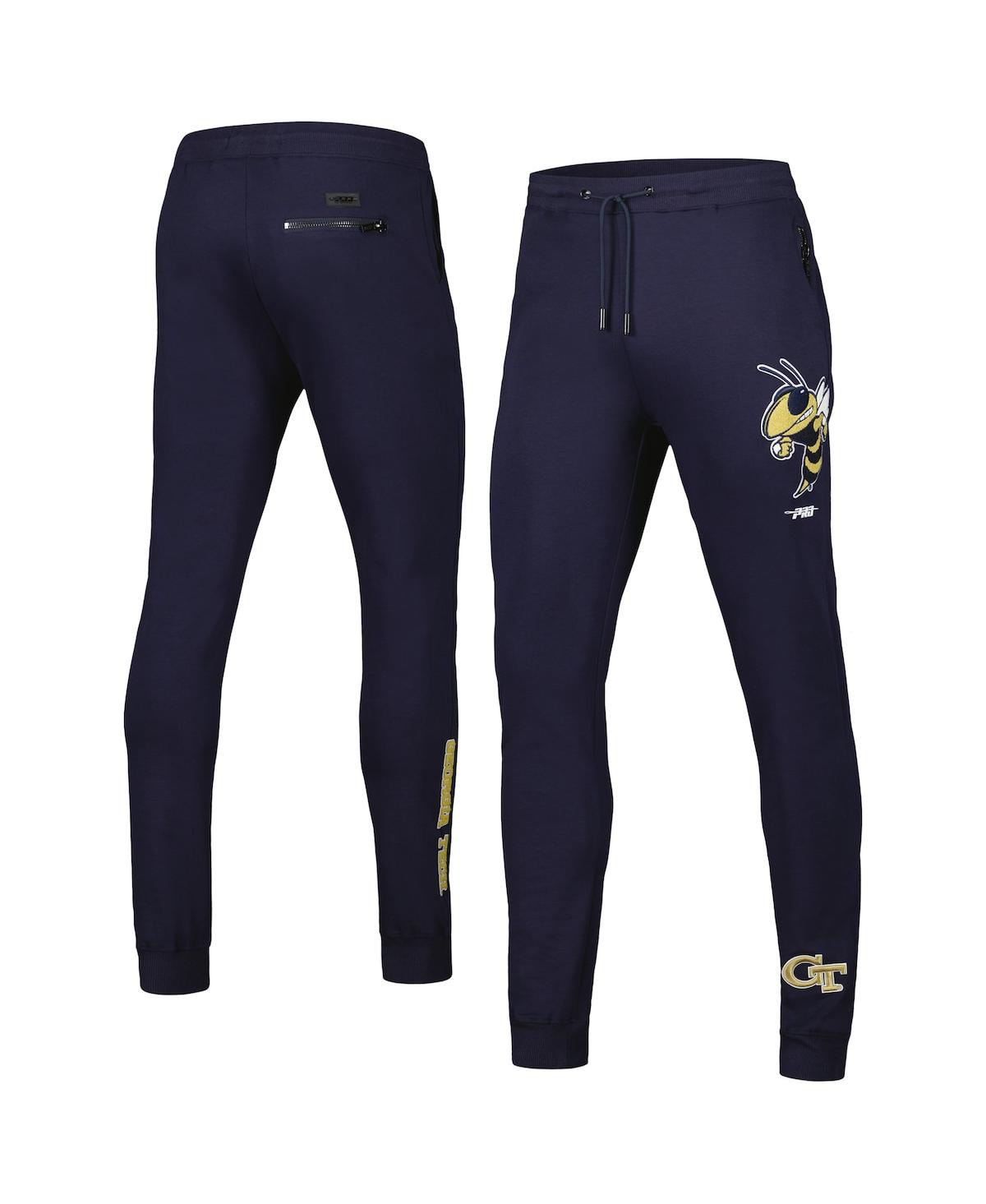 Pro Standard Navy Georgia Tech Yellow Jackets Classic Dk Jogger Pants In Navy