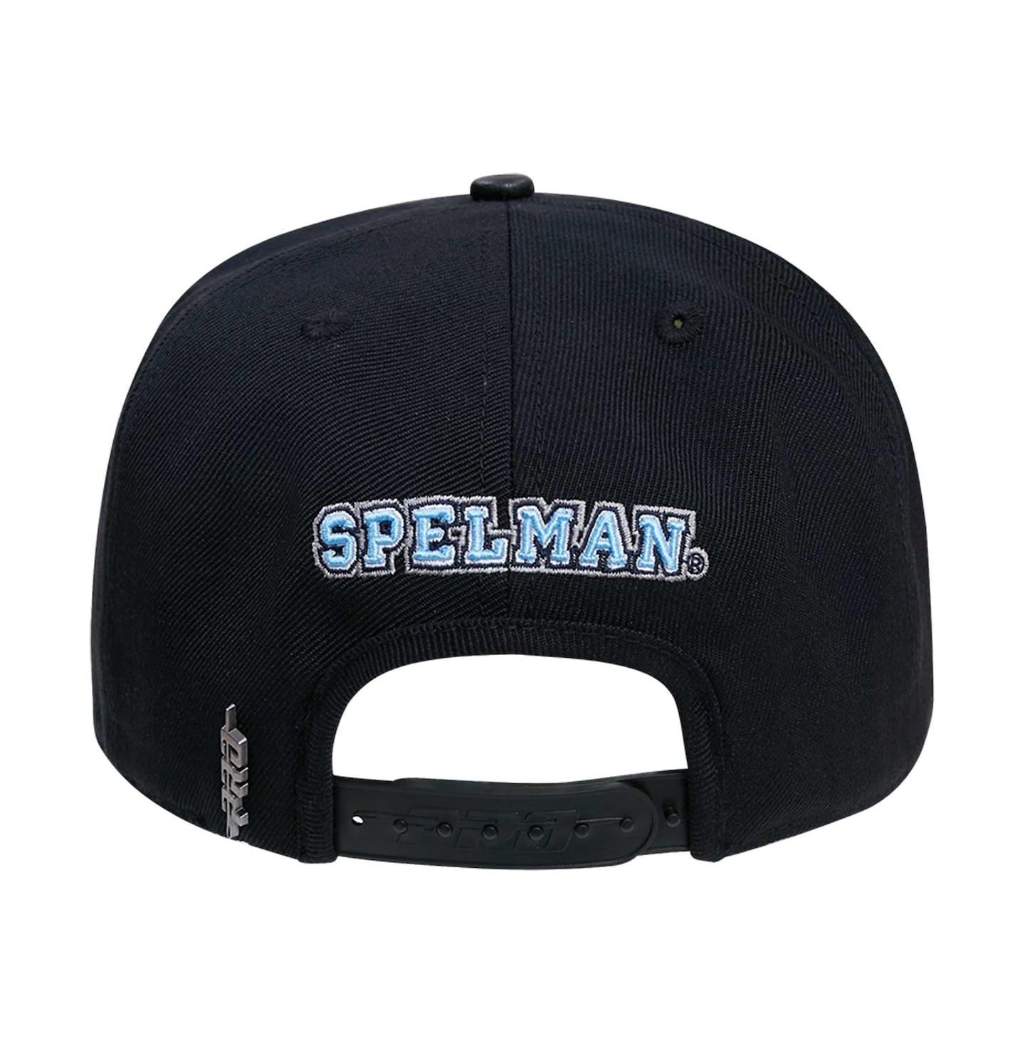 Мужская кепка Pro Standard Black Spelman College Jaguars Arch Over Logo Evergreen Snapback Hat — фото 3