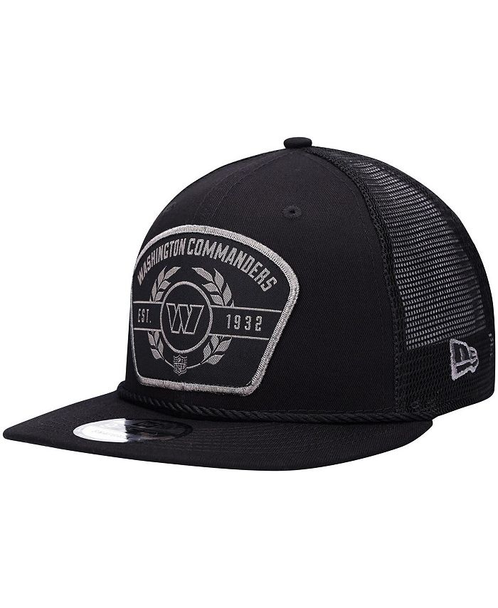 New Era Men's Black Washington Commanders Excalibur Trucker 9FIFTY Snapback  Hat - Macy's