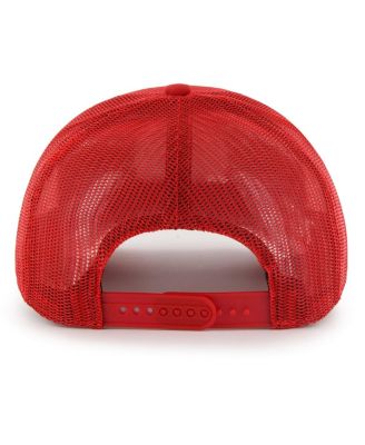 Men's Red Los Angeles Angels Unveil Trucker Adjustable Hat