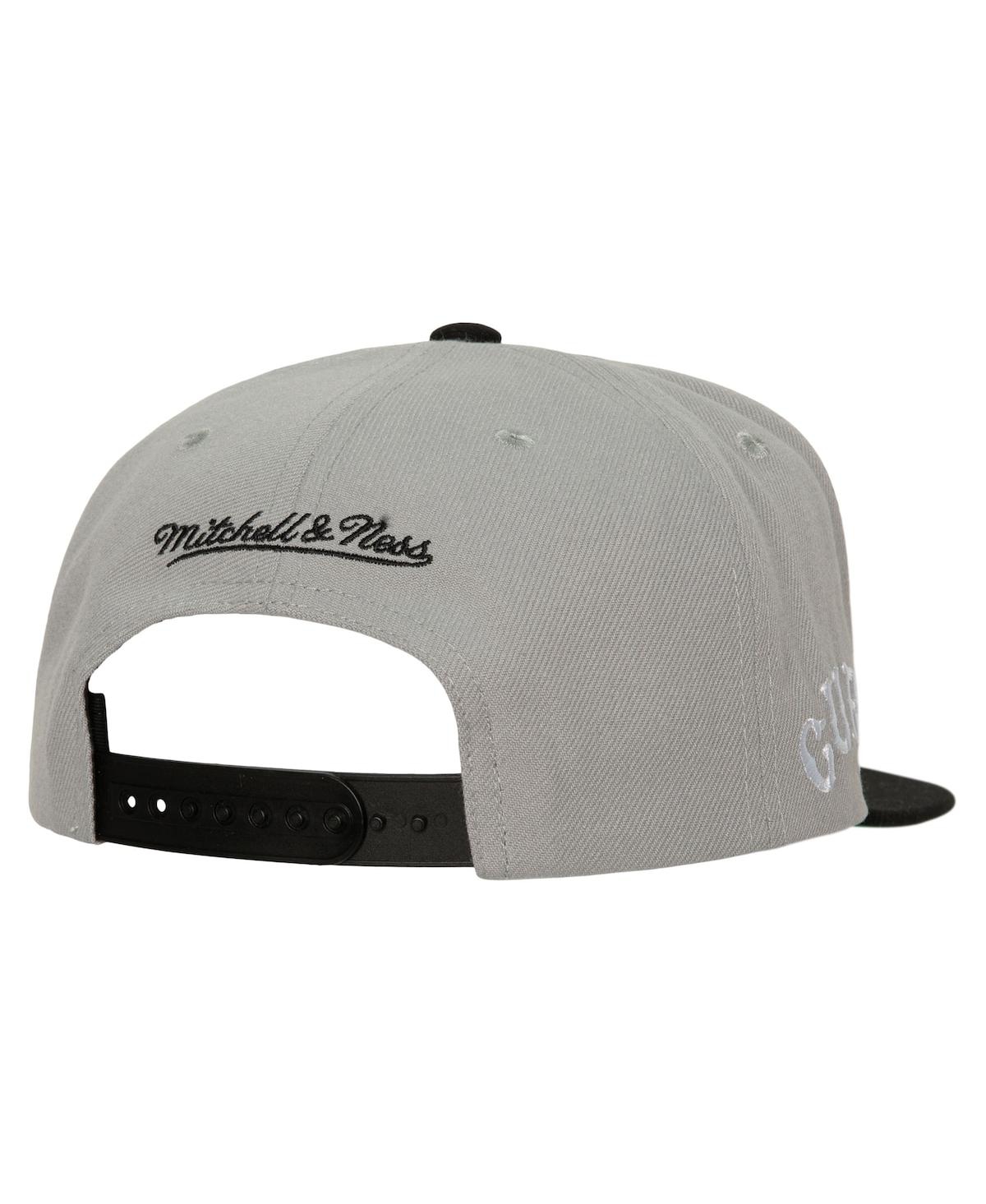 Men's Mitchell & NessChicago Cubs Cooperstown Collection Away Snapback Hat - Gray