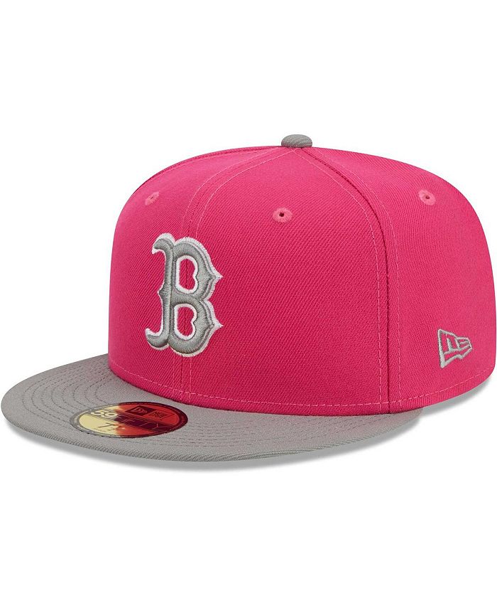 Boston Red Sox New Era Two-Tone Color Pack 59FIFTY Fitted Hat - Light Blue /Charcoal