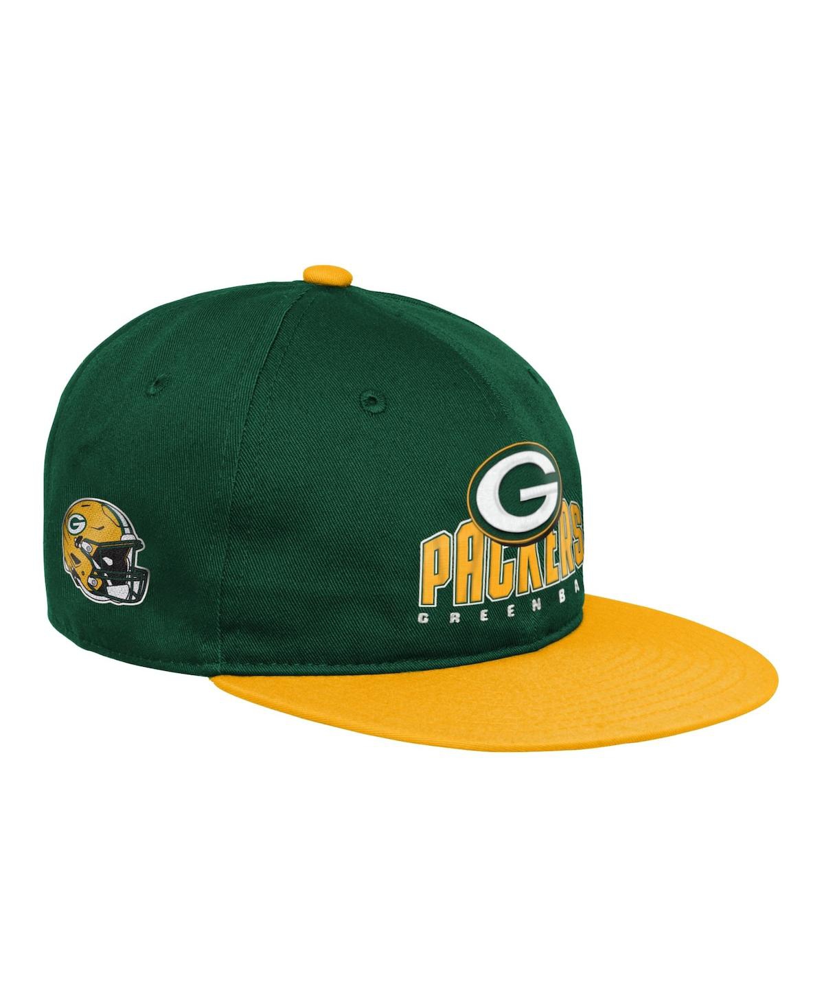 Shop Outerstuff Big Boys And Girls Green Green Bay Packers Legacy Deadstock Snapback Hat